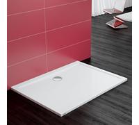 Hoesch douche Samar 4455.010 90 x 80 x 2,5 cm, blanc , ultra-plat