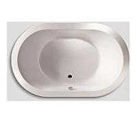 Hoesch Scelta Oval Bain 3679,010 190 x 120 cm, blanc, intégré