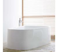 Hoesch Design – Baignoire Duo Bath 3698.010 blanc 179,8x117,3 cm pose libre débordement gauche