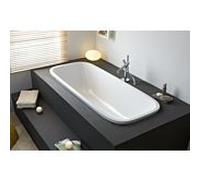 Hoesch SINGLEBATH Uno Oval baignoire 3687,010 176,6 x 75 cm, blanc , construits
