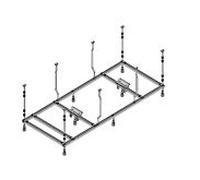 Hoesch Spezial base 120912 pour baignoire, 6697, 3691, 3809, 6531