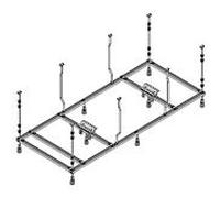 Hoesch Spezial Hoesch Spezial 120900 pour baignoire, pour rectangulaire BW 180 x 80 cm