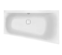 Hoesch Thasos baignoire d’angle 175x110 cm côté droit blanc 3748.010