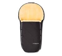 Hofbrucker® Chancelière de poussette de qualité supérieure pour l'automne / l'hiver / prématuré en peau d'agneau pour nacelle de poussette et Maxi Cosi de 0 à 10 mois avec couvercle amovible -