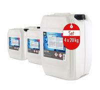 Hofer Chemie 4 x 20 kg d'acide chlorhydrique 29-32%