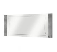 HOFFMAN - Miroir pour Buffet Gris Aspect Pierre