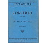 Hoffmeister, Franz Anton - Concerto in D Major - Viola and Piano - by Paul Doktor - International