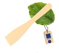 Hoffmeister® Spatule de 25 cm, antibactérienne, résistante à la chaleur et sans plastique, pas de rayures dans les poêles enduites, pas de plastique dans la nourriture, produit 100 % naturel UE en bois de hêtre