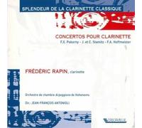 Hoffmeister, Stamitz : Concertos pour Clarinette. Rapin