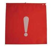 Hoffschmidt Werbeflaggen Panneau de fin 30 x 30 cm avec impression point d’exclamation Quantité:1