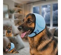 HOFI Cache-oreilles anti-bruit pour chien : calme les chiens en 3 minutes en réduisant l'impact sonore lors des feux d'artifice/orages/visites chez le vétérinaire