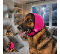 HOFI Cache-oreilles anti-bruit pour chien : calme les chiens en 3 minutes en réduisant l'impact sonore lors des feux d'artifice/orages/visites chez le vétérinaire