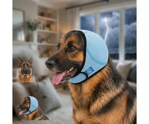 HOFI Cache-oreilles anti-bruit pour chien : calme les chiens en 3 minutes en réduisant l'impact sonore lors des feux d'artifice/orages/visites chez le vétérinaire