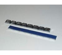 Hofmann Type 706 Lot de 2 barres adhésives pour moto en plomb Chromé 40 g