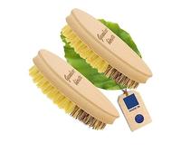 HOFMEISTER® Brosse à légumes en Bois, 13,5 cm, Poils naturels de Haute qualité, 2 degrés de dureté, pour Pommes de Terre, Carottes, légumes, Made in EU