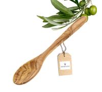 HOFMEISTER® Cuillère à Soupe, en Bois d'olivier, veinure frappante et caractéristique, Bois, Olive, cuillère pour Bowl et céréales, cuillère à céréales, 20,5 x 4,2 x 1 cm (1 pièce)