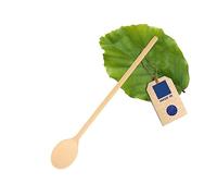 Hofmeister Holzwaren - Cuillère de Cuisson Ovale avec Trou de Suspension au Bout de la Tige (80 cm)
