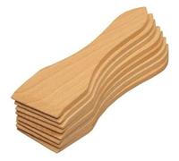 Hofmeister Holzwaren Lot de 24 petites spatules à