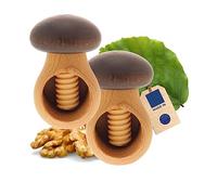 HOFMEISTER® Lot de 2 casse-noisettes 2.0 avec insert en métal - Craque chaque coquille - Durable - Fabriqué dans une entreprise familiale européenne - 10 cm