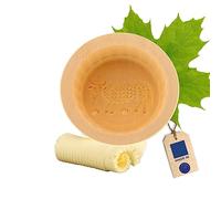 HOFMEISTER® Moule à Beurre 250g Vache - 11 cm, Bois d'érable Local, Fait Main en Allemagne, Moule décoratif pour Beurre Rond