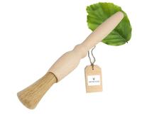 HOFMEISTER® Pinceau de ménage, Rond, 18 x 1,8 cm en Bois de hêtre, Brosse de Cuisine avec Poils naturels, 100% fabriqué dans l'UE, Forme Ronde