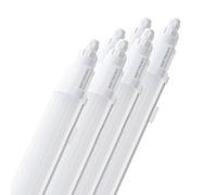 HOFTRONIC - Lot de 6 Q-Series - Réglette LED 120cm - IP65 étanche - 36W 4320 Lumen - 4000K Blancn neutre - IK08 - Connectable rapide - Pour Sous-sol, Garage, et l'entrepôt - Lampe Fluorescente