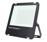 HOFTRONIC - Projecteur LED Exterieur 100W 16000 Lumen 160lm/W 6400K lumière du jour éclairage de chantier exterieure sécurité Super Bright spot jardin IP65 étanche Garantie de 5 ans