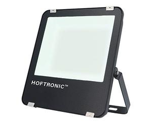 HOFTRONIC - Projecteur LED Exterieur 100W 16000 Lumen 160lm/W 6400K lumière du jour éclairage de chantier exterieure sécurité Super Bright spot jardin IP65 étanche Garantie de 5 ans