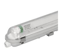 HOFTRONIC - Réglette LED 120cm - 18W 2880 Lumen (160lm/W) - IP65 extérieur étanche - 6000K lumière du jour - 50.000h Lampe - Avec tube fluorescent LED - Lampe de cave éclairage de garage - Connectable