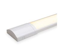 HOFTRONIC - Réglette LED 120cm 40W Tube intégré 3000K blanc chaud 5600lm Super lumineux 30000h Lampe LED longue portée 1200x74x25mm (LxBxH) Lampe de cave éclairage de garage - IP20 intérieur