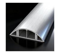 HOFUNTRE Goulotte Electrique Exterieur, Résistante à l'usure et aux Charges Lourdes, Installation Adhésive pour la Maison, Le Bureau(110x32mm/4.3x1.3in)