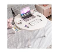 HOFUNTRE Nouvelles Jambes conceptuelles, Plusieurs Couleurs Disponibles,tiroir de Rangement, Plateau Rond,Idéal pour la Maison, Le Bureau et Les Petits espaces.(White B)