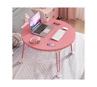 HOFUNTRE Nouvelles Jambes conceptuelles, Plusieurs Couleurs Disponibles,tiroir de Rangement, Plateau Rond,Idéal pour la Maison, Le Bureau et Les Petits espaces.(Pink A)