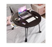 HOFUNTRE Nouvelles Jambes conceptuelles, Plusieurs Couleurs Disponibles,tiroir de Rangement, Plateau Rond,Idéal pour la Maison, Le Bureau et Les Petits espaces.(Black A)