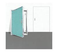 HOFUNTRE Panneau d'Accès Préinstallée, Design Encastré et Invisible, Installation Sans Outil, Finition Intégrée et Sans Joint pour Murs(300x600mm/12x24in)