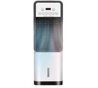 HOFUNTRE Rafraichisseur d'Air Oscillant à 120°, Réservoir d'Eau de 5 L avec Refroidissement par 3 Vitesses Réglables pour la Maison(Cold warm)