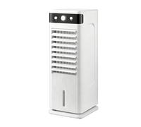 HOFUNTRE Rafraichisseur d'Air Silencieux, 4 Modes de Refroidissement, 3 Vitesses, Minuterie 12 h, pour Chambre, Bureau et Usage Intérieur