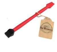 HofWerker Outils pour colle à bois | Pinceau à colle à bois | Coque en silicone | Rouleau à colle en silicone | Rouleau à colle pour collage du bois, pinceau à colle avec spatule