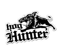 Hog Hunter Sticker Decal Hunting Car 4x4 Vinyl Wild
