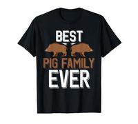 Hog Hunting est la Meilleure Famille de cochons de Tous T-Shirt Graphique avec Valeur