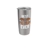 Hog Hunting, meilleure maman cochon de tous les temps Gobelet isotherme en acier inoxydable double paroi