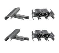 Hog Ring clips/Agrafes/attaches d'ameublement. SR8 Galv Steel 1000pc