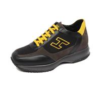 Hogan, Homme, Chaussures, Noir, Taille: 45 EU Interactive H Flock O8M