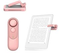 Hogance RF Télécommande Tourne Page Commande pour Kindle Paperwhite Oasis Voyage, Tourneur de Pages E-Reader de iPad iPhone Tablettes, Accessoires pour la Lecture de Kindles, HKRC004, Rose