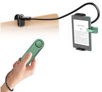 hogance Support pour Tablettes pour la Lecture Kindle avec RF Télécommande Tourne Page (HKRC005, Vert), Support pour eReaders et Télécommande Liseuse, Accessoires pour la Lecture Kindle/iPad/Tablets