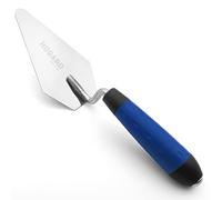 HOGARD Truelle Triangulaire à Pointe | Truelle Maçon 135mm en Acier Inoxydable Fabriquée en UE