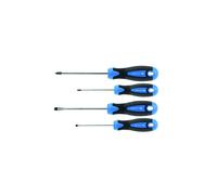 Högert Kit de tournevis HT1S094 – Lot de 4 tournevis magnétiques à fente