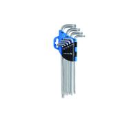 Högert - Jeu de clés Torx HT1W818 - T10-T50, Acier chrome-vanadium, 9 pièces