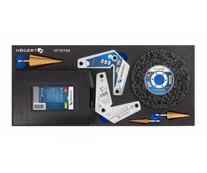 Hogert Technik HT7G154 Kit de forêt spiralé pour métal