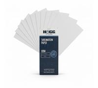 Hogg Papier de sublimation 10 x 9,5 - 110 feuilles - 125 g/m² - 4 x 9,5 - Pour gobelets, papier de sublimation - Compatible avec Sawgrass et Epson, feuilles de transfert thermique, fournitures